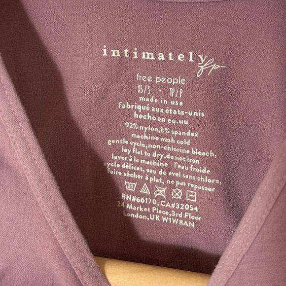 Intimately Free People Down To Earth Bodysuit Size XS/S Dusty Rose | boho | - Picture 2 of 5